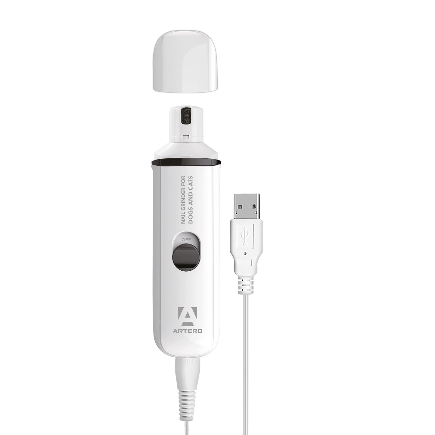 ARTERO Electric Nail File / Nail Trimmer / Nail Grinder for Dogs & Cats