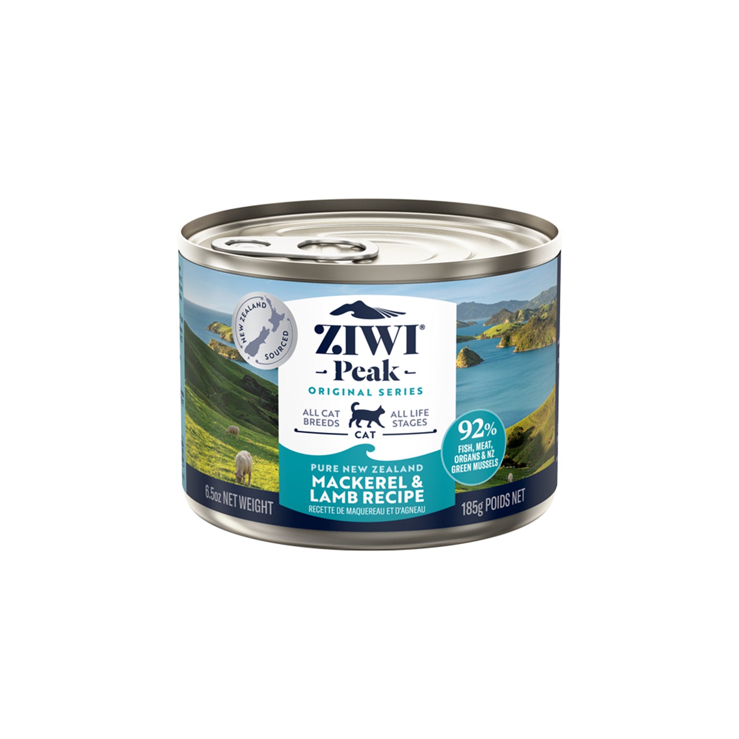 Ziwi Peak Originals Grain-Free Mackerel & Lamb Canned Cat Food (2 sizes)