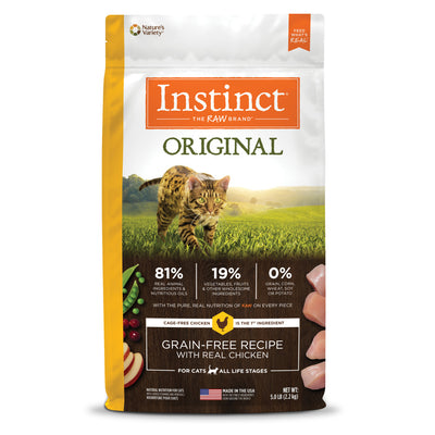 Instinct Original Grain-Free Chicken Dry Cat Food (2 sizes)