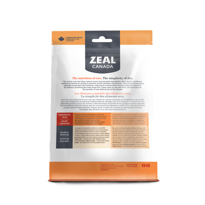 Zeal Canada Gently Air Dried Pork Recipe Dry Dog Food 454g
