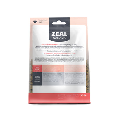 Zeal Canada Gently Air Dried Salmon Recipe Dry Dog Food 454g