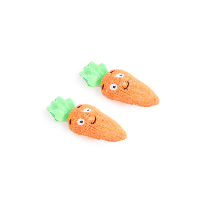 AFP Green Rush Bubble'Nip Carrot Cat Toy