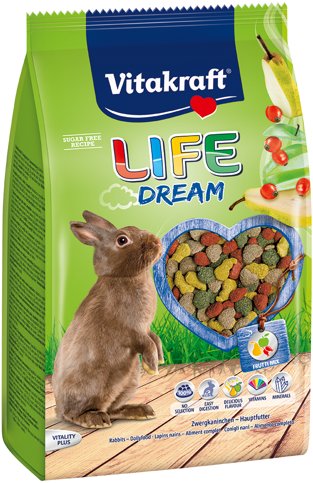Vitakraft Life Dream Rabbit Food (2 Sizes)