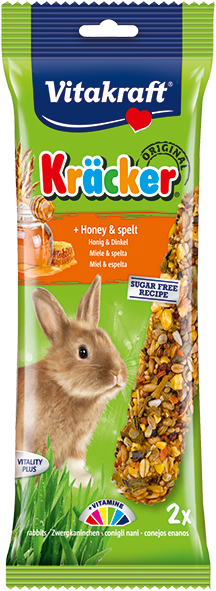 Vitakraft Kracker Rabbit Treats 2 pcs (4 Flavours)