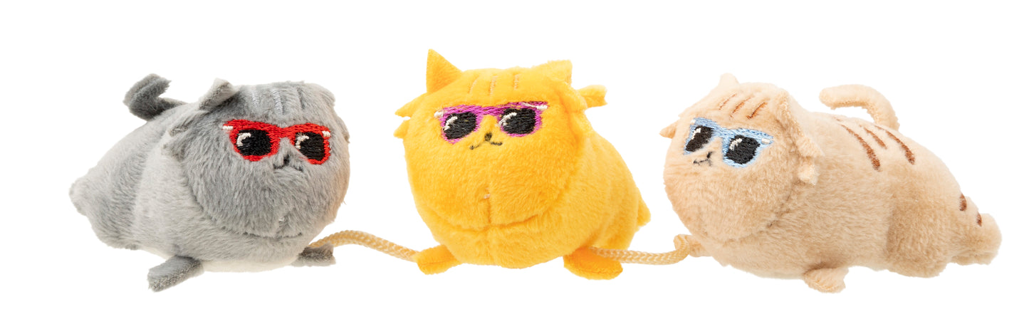 FuzzYard Cool Cats Cat Plush Toy