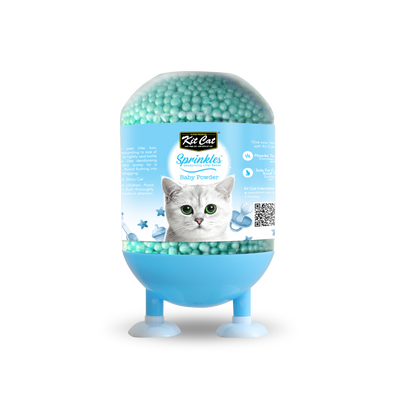 Kit Cat Sprinkles Baby Powder Cat Litter Deodoriser 240g