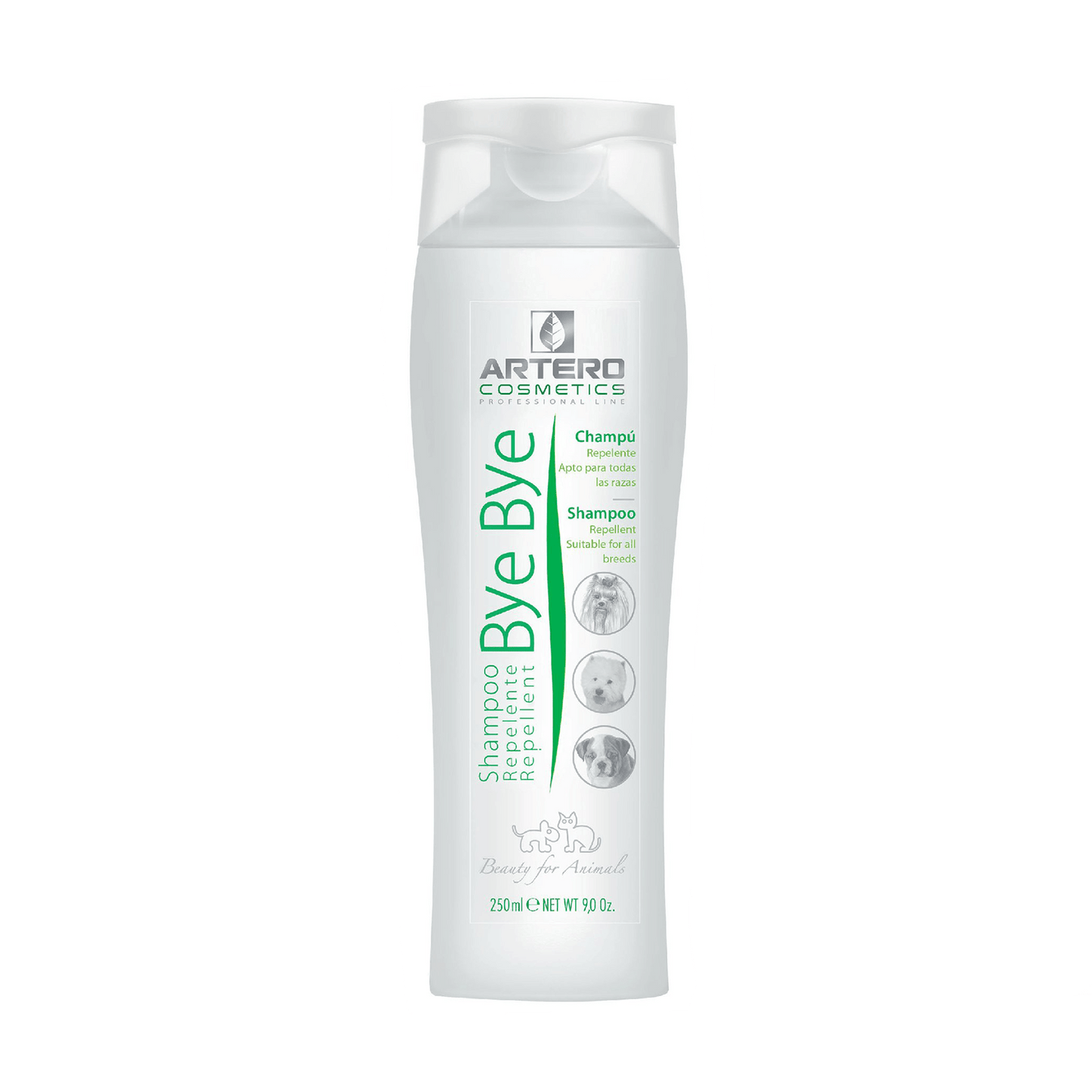 ARTERO Bye Bye Flea & Tick Prevention Dog Shampoo