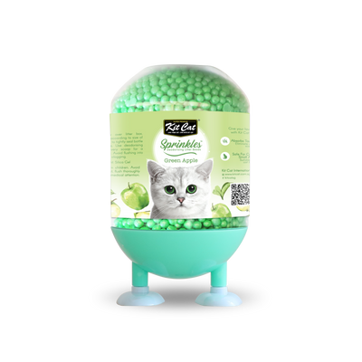 Kit Cat Sprinkles Green Apple Cat Litter Deodoriser 240g