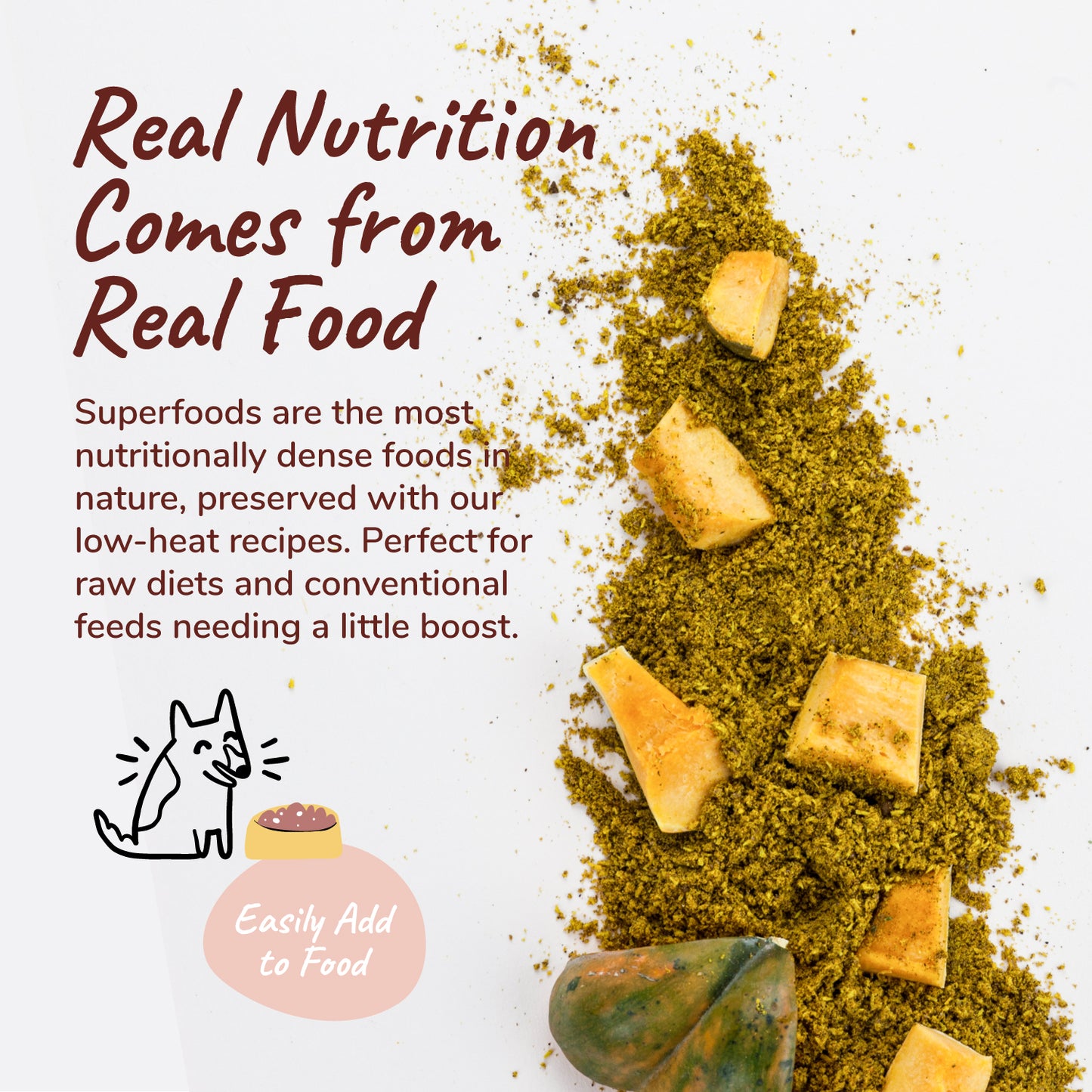 Kin+Kind Organic Healthy Poops Supplement for Dogs & Cats (2 Sizes)