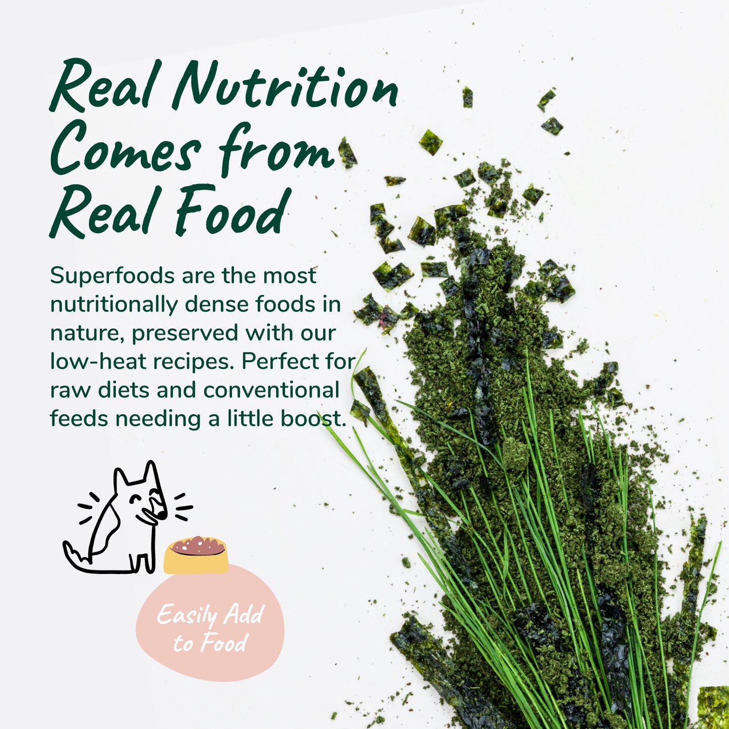 Kin+Kind Organic Healthy Skin & Coat Supplement for Dogs & Cats (2 Sizes)
