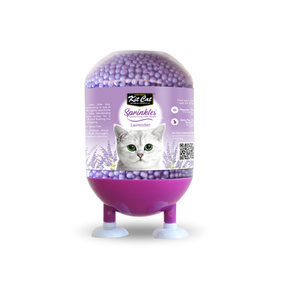 Kit Cat Sprinkles Lavender Cat Litter Deodoriser 240g