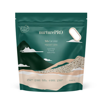 Nurture Pro Tofu Cat Litter Pawsoft Soya 7L (Bundle of 6)