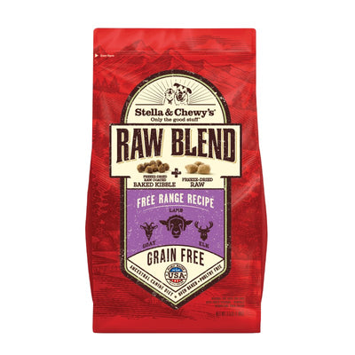Stella & Chewy's Raw Blend Free Range (Goat, Lamb & Elk) Dog Food (2 Sizes)