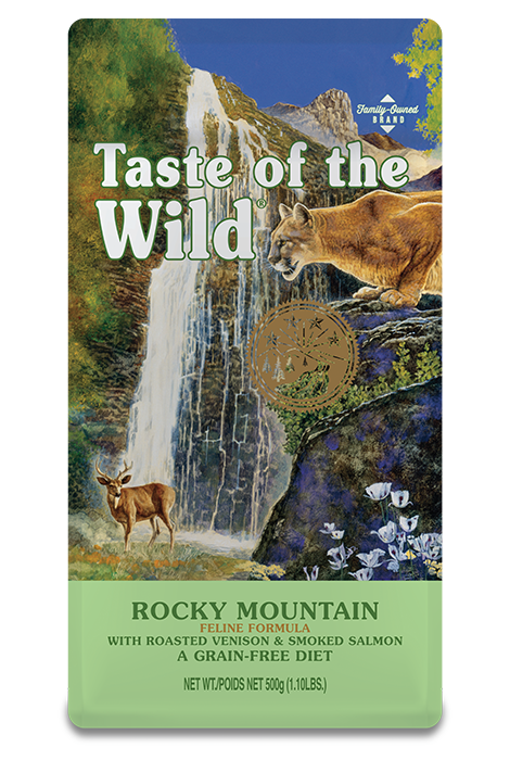 Taste of the Wild Rocky Mountain Roasted Venison & Smoked Salmon Cat Dry Food (3 Sizes)