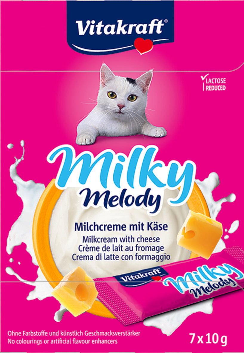 Vitakraft Milky Melody Cat Treats (2 Flavours) 70g