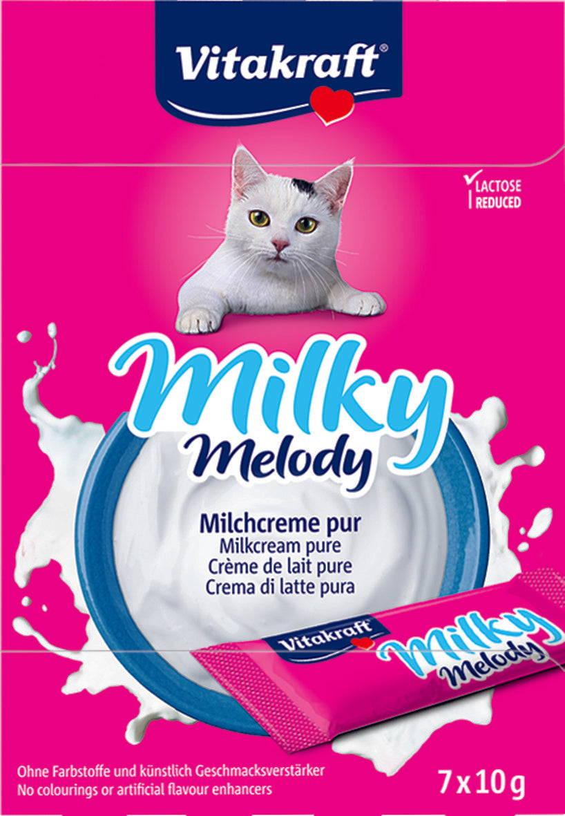 Vitakraft Milky Melody Cat Treats (2 Flavours) 70g
