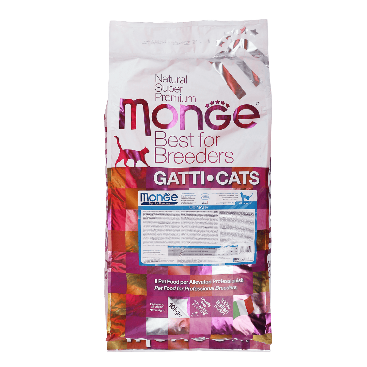 Monge Natural Superpremium Urinary Dry Food for Cats (2 Sizes)