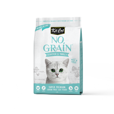 Kit Cat No Grain Chicken & Turkey Dry Cat Food (2 Sizes)