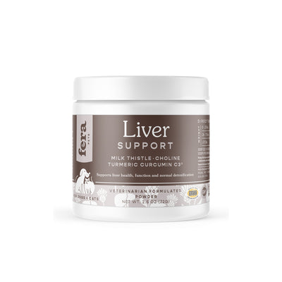 Fera Pets Liver Support Supplement for Cats and Dogs 2.5oz
