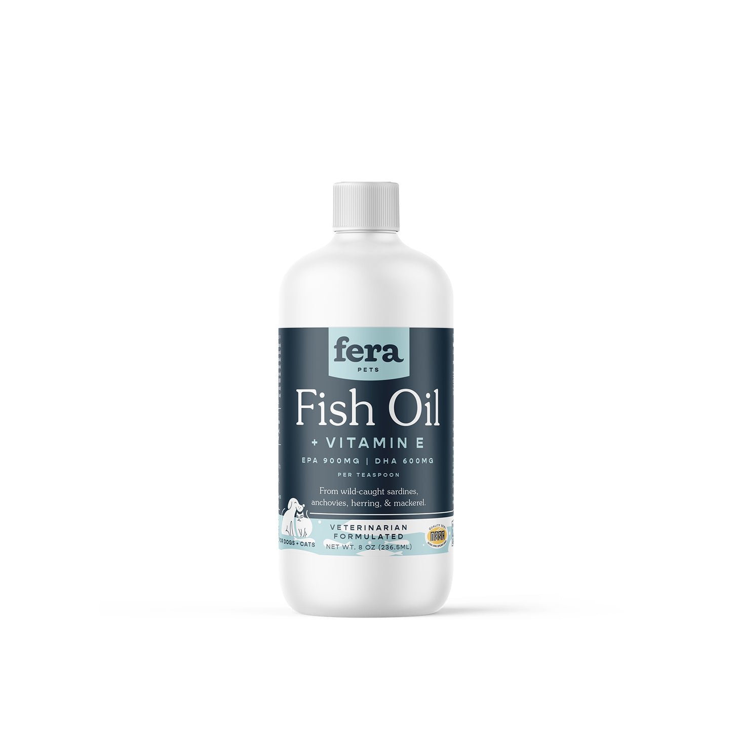 Fera Pets Fish Oil Supplement for Cats and Dogs (2 sizes)