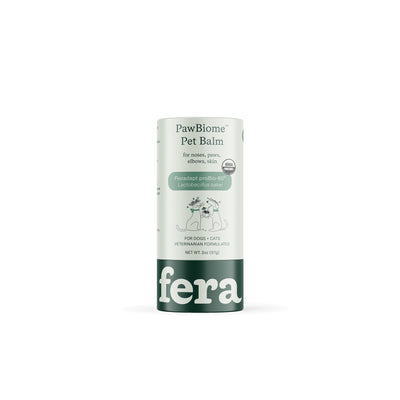 Fera Pets USDA Organic PawBiome® Pet Balm for Cats and Dogs 2oz