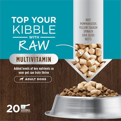 Instinct Freeze Dried Raw Boost Mixers Grain-Free Multivitamin Dog Food Topper 5.5oz