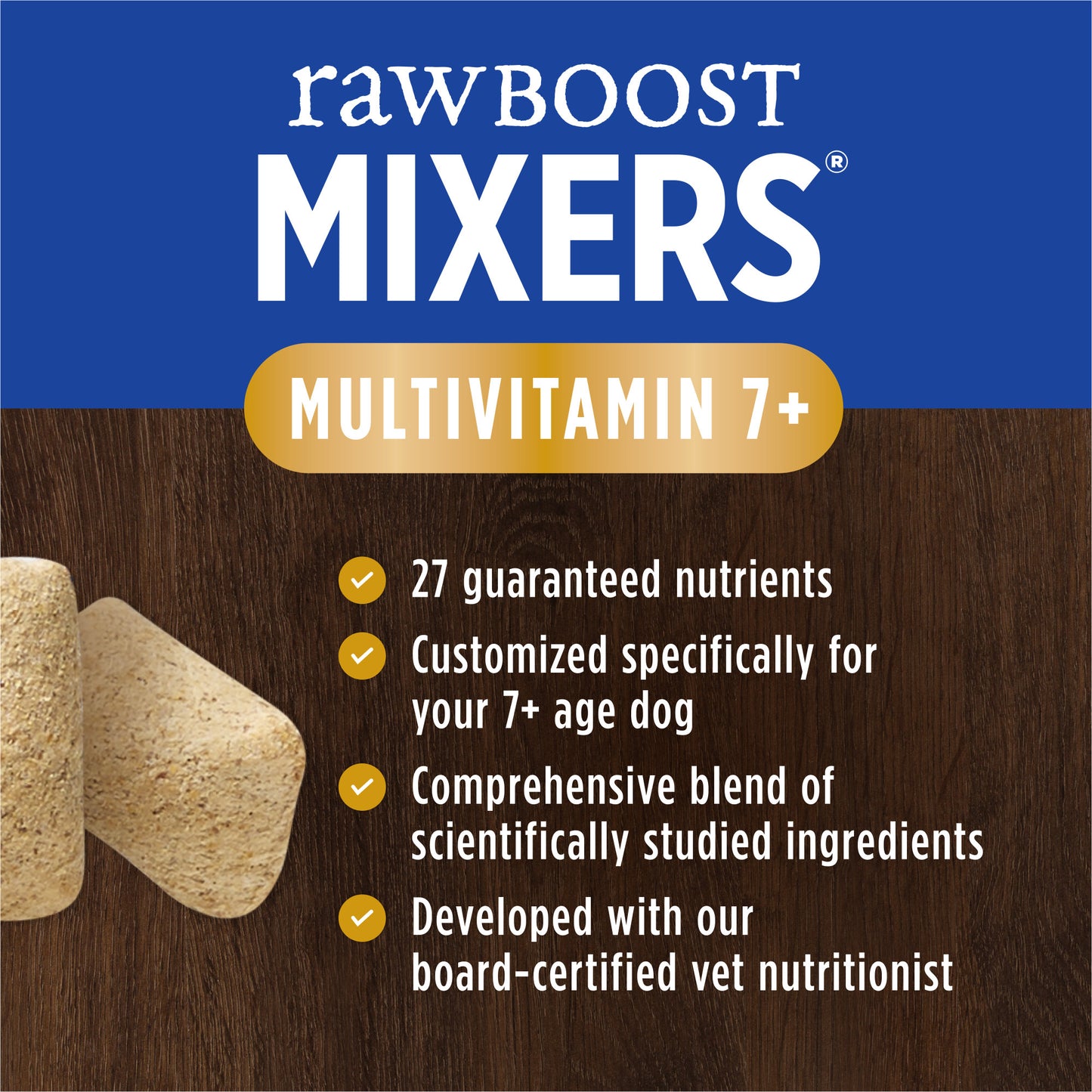 Instinct Freeze Dried Raw Boost Mixers Grain-Free Multivitamin 7+ Dog Food Topper 5.5oz