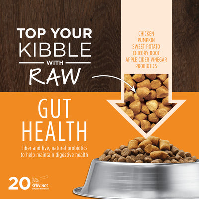 Instinct Freeze Dried Raw Boost Mixers Gut Health Grain-Free Dog Food Topper 5.5oz