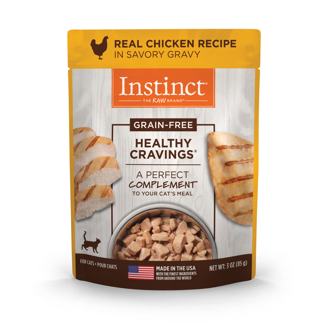 Instinct Healthy Cravings Grain-Free Real Chicken Recipe Wet Cat Food 3oz