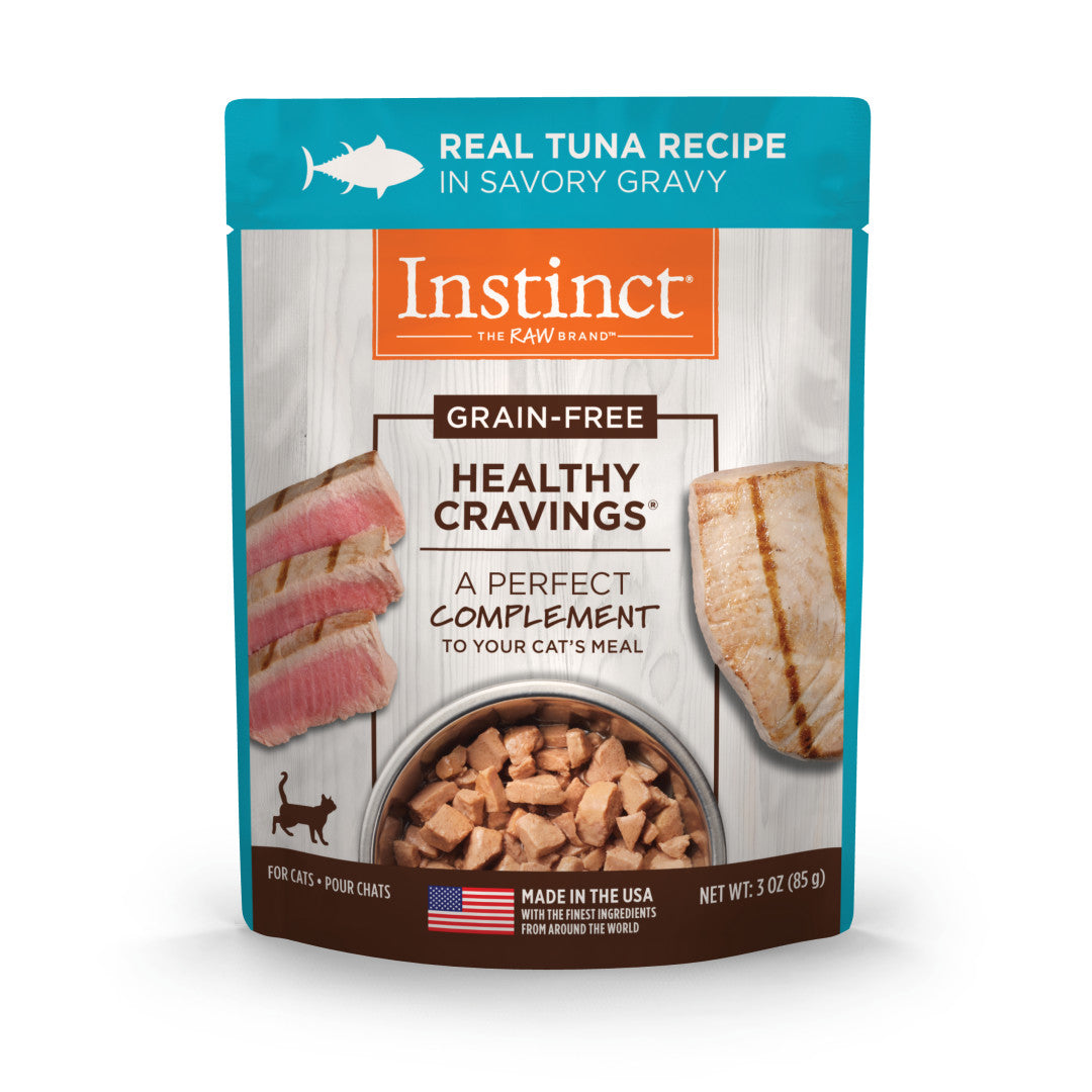 Instinct Healthy Cravings Grain-Free Real Tuna Recipe Wet Cat Food 3oz