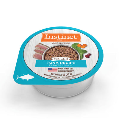 Instinct Minced Cup Grain-Free Tuna Wet Cat Food 3.5oz