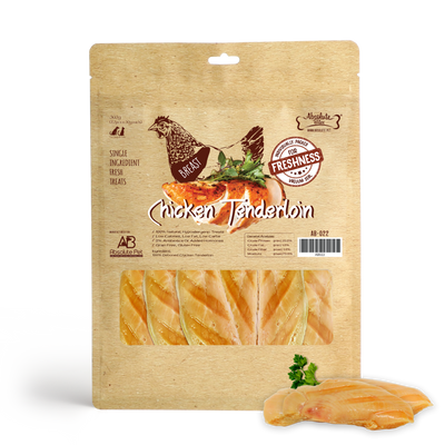 Absolute Bites Fresh Cut Chicken Tenderloin Dog & Cat Treats (Large Bag) 360g