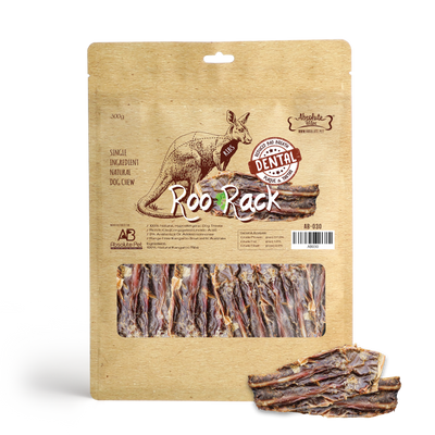 Absolute Bites Air Dried Roo Rack Dog Treats (Large Bag) 280g