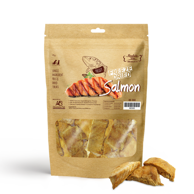 Absolute Bites Freeze Dried Salmon Dog & Cat Treats (Small Bag) 45g