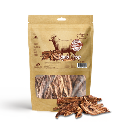 Absolute Bites Air Dried Lamb Chop Dog Treats (Small Bag) 50g