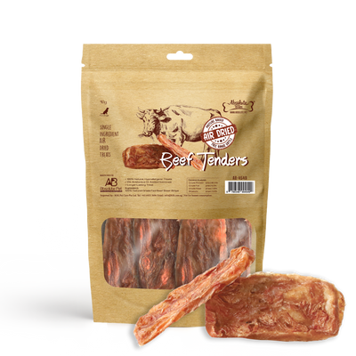 Absolute Bites Air Dried Beef Tenders Dog Treats (Small Bag) 90g
