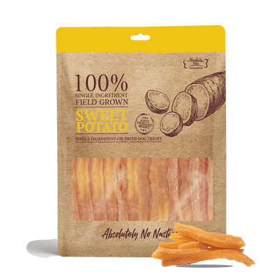 Absolute Bites Air Dried Sweet Potato Dog Treats (2 sizes)