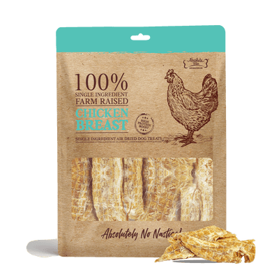 Absolute Bites Air Dried Chicken Breast Dog & Cat Treats (2 sizes)