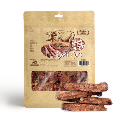 Absolute Bites Air Dried Beef Cuts Dog Treats (Large Bag) 220g
