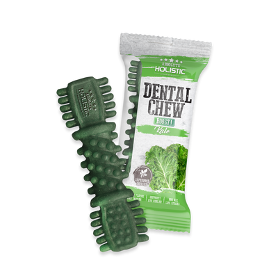 [As Low As $0.94 Each] Absolute Holistic Boost Kale Dental Chew for Dogs (4 inches)