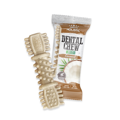 [As Low As $0.94 Each] Absolute Holistic Boost Coconut Dental Chew for Dogs (4 inches)