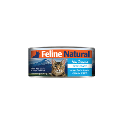 [24 For 22% Off] Feline Natural Beef Cat Canned Food 85g / 170g