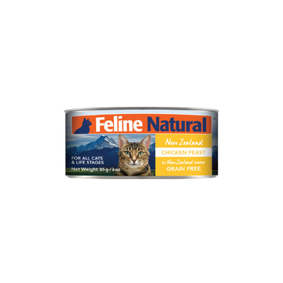 [24 For 22% Off] Feline Natural Chicken Canned Cat Food 85g / 170g