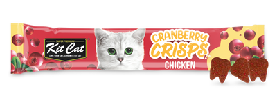 [As Low As $0.90] Kit Cat Cranberry Crisp Chicken Cat Treat 20g
