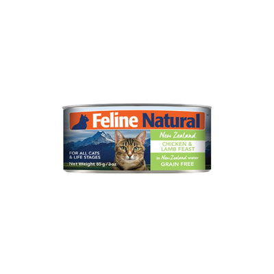 Feline Natural Chicken & Lamb Canned Cat Food 85g / 170g