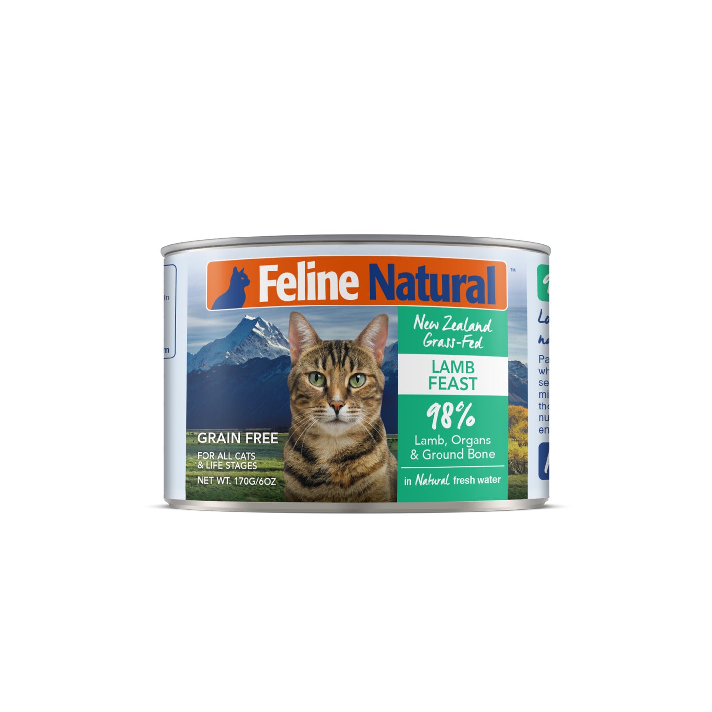 Feline Natural Lamb Canned Cat Food 170g