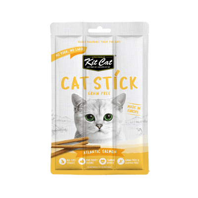 [As Low As $1.35] Kit Cat Atlantic Salmon Cat Stick Treat 15g
