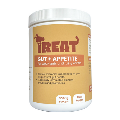 Treat Therapeutics Gut + Appetite Digestive Dog Supplement 300g