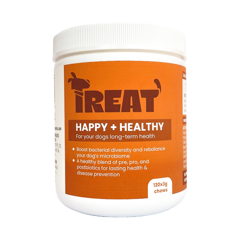 Treat Therapeutics Happy + Healthy Dog Supplement 360g