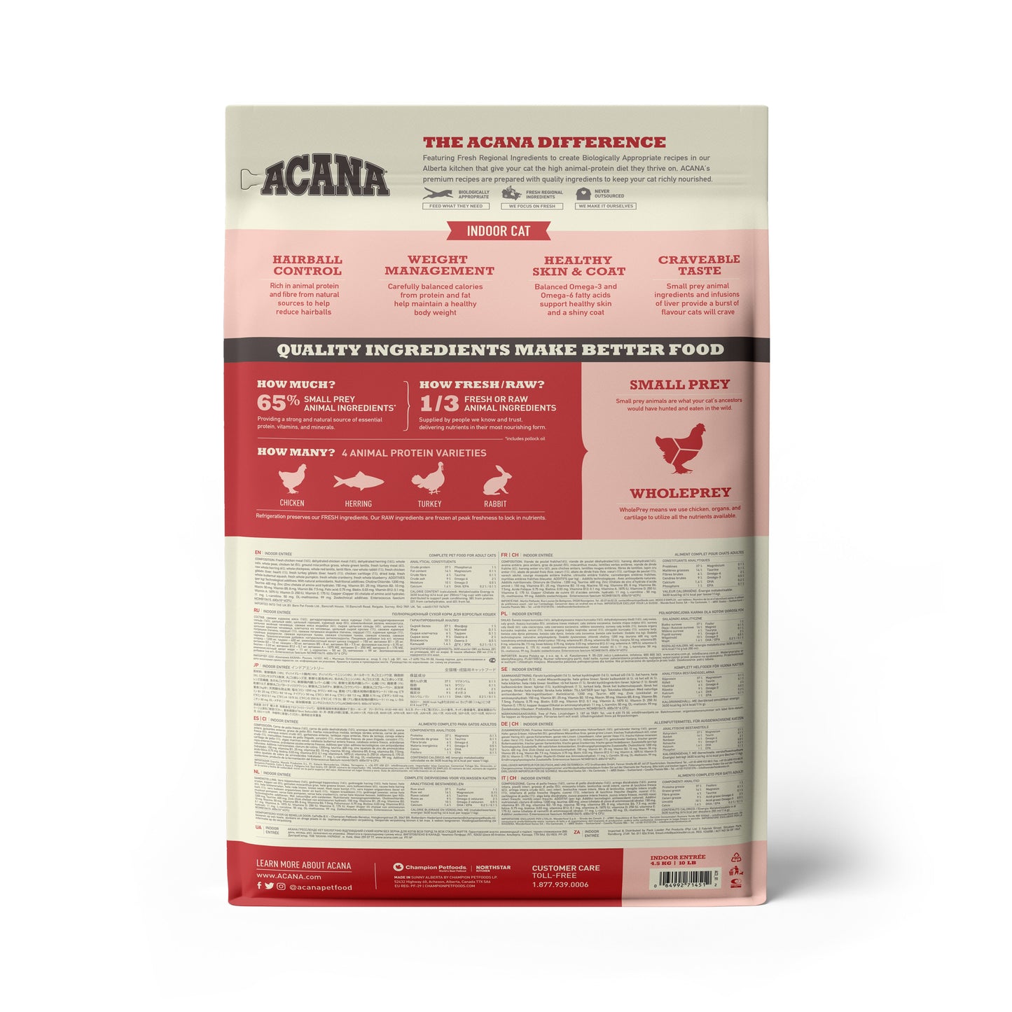 [Year End Sale: 66% OFF] ACANA Classics Indoor Entrée Dry Cat Food 1.8kg